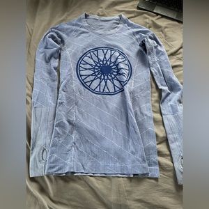 lululemon x soulcycle swiftly tech shirt sz 4